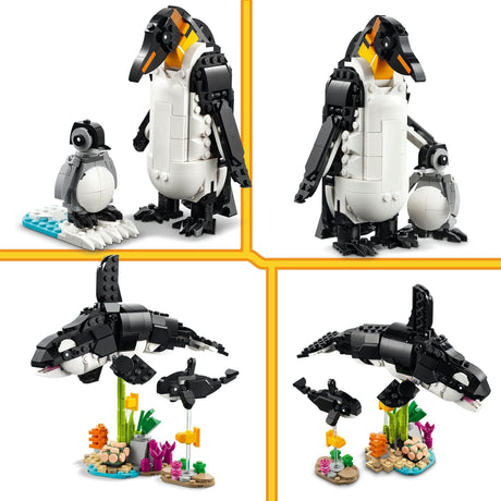 Lego Creator 3w1 dzikie zwierzęta: rodzina pand - 31165