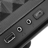 Silverstone sst-sg13b-c mini tower behuizing (zwart | 1x usb-a | 1x usb-c)