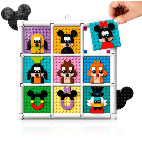 Lego Disney - 100 lat animacji Disneya, zabawki konstrukcyjne (43221)