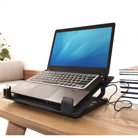 Act Laptop Stand ac8110 schwaarz Aluminium, Plastik