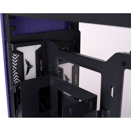 Thermaltake TR100 Future Dusk Mini Tower Case (Purple | 2x USB-A | 1x USB-C)