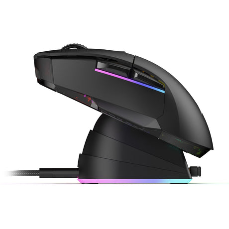 Gaming miška Sharkoon skiller sgm50w (črna, 400 - 6400 dpi, rgb LED)