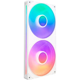 NZXT F280 RGB Core Case Fans (White, 2-pack, 280 x 140 x 26 mm)