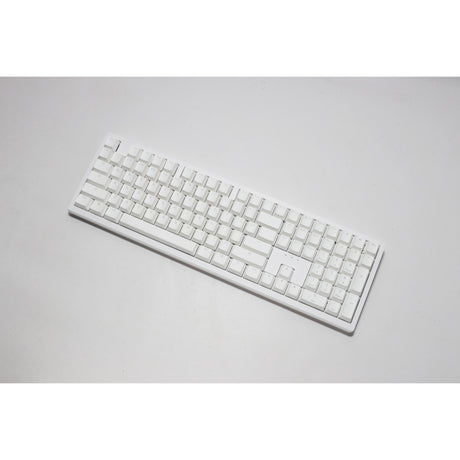 Ducky zero 6108 pure white rgb mechanická herní klávesnice (bílá, us layout (qwerty), cherry mx2a brown, 100%, rgb led, double-shot pbt, hot swap, 2.4ghz | bluetooth | usb-c)