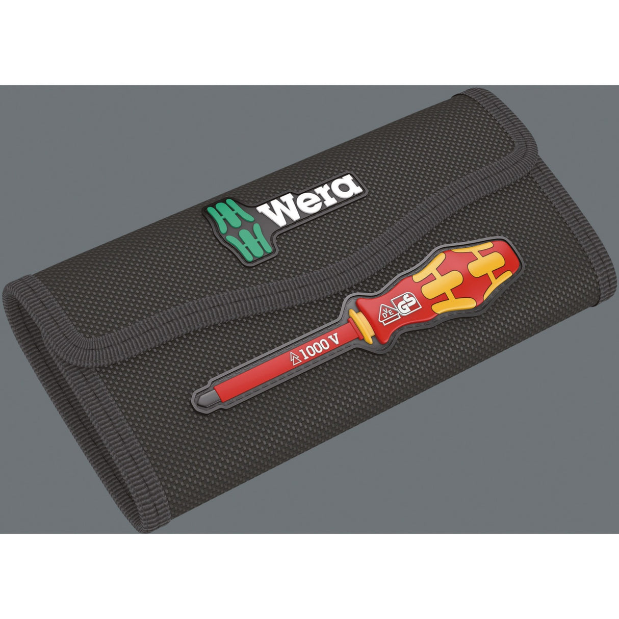 Wera kraftform kompakt vde 16 extra slim 1 tool finder screwdriver (red yellow, 16 pieces)