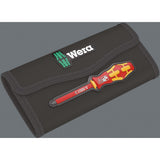 Wera kraftform kompakt vde 16 extra slim 1 tool finder screwdriver (red yellow, 16 pieces)