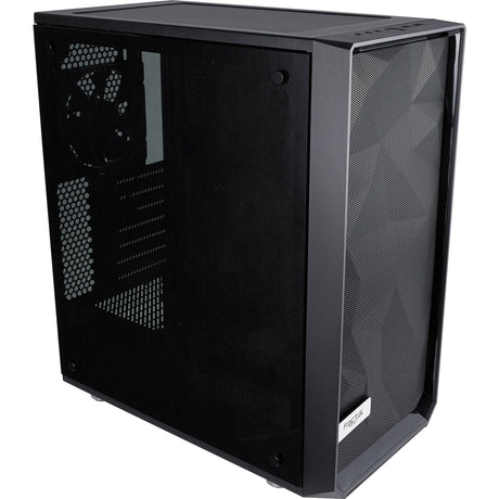 Fractal Design Meshify C Midi Tower Case (Black | 2x USB-A | Tempered Glass)