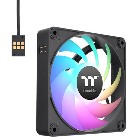 Thermaltake CT120 EX ARGB Sync PC Cooling Fan (3-Fan Pack) Case Fans (Black, 3 pieces, 120 x 120 x 25 mm, PWM)