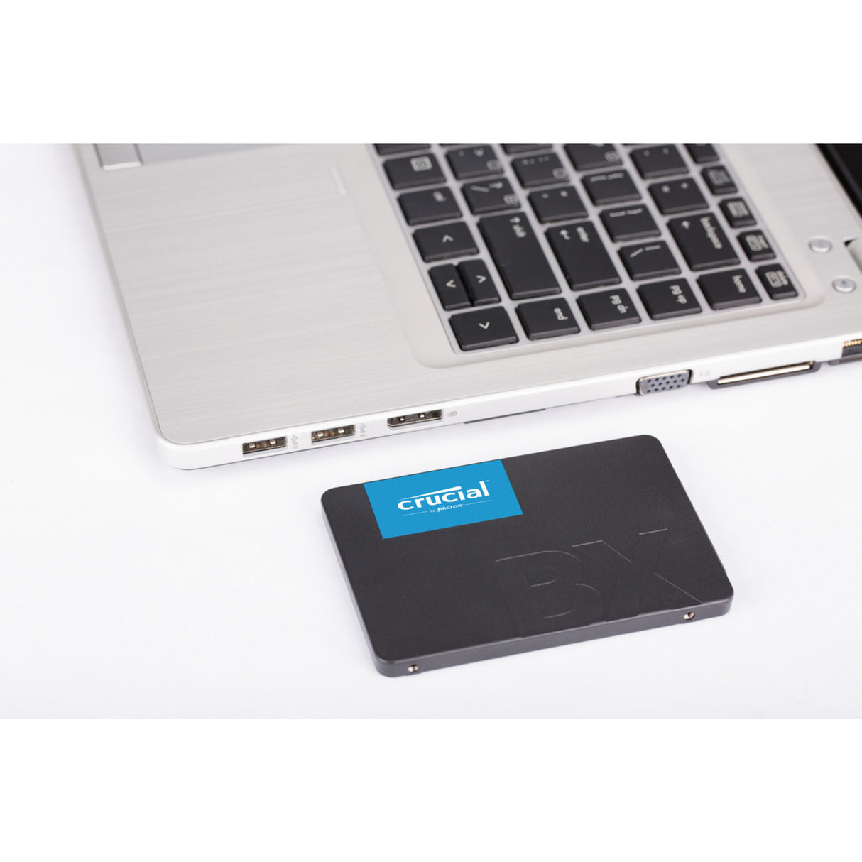 Crucial BX500 2 TB SSD (black, CT2000BX500SSD1, SATA 600)