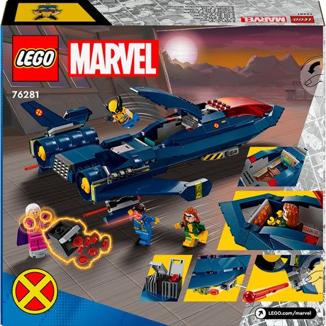 Lego Marvel - X-Men X-Jet Bauspill (76281)