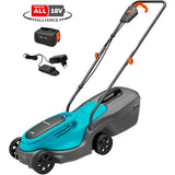 Gardena powermax 30 18v p4a read lawn mower battery incl. charger 18 v cutting width max. 300 mm