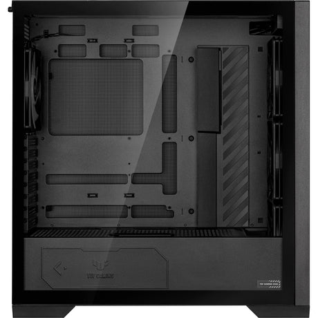 Caixa de torre midi Asus tuf gaming gt302 argb (preta | 2x usb-a | 1x usb-c | rgb | vidro temperado)