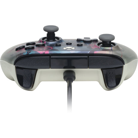Powera Advantage plus przewodowy kontroler dla Xbox Series x|s - Bloom Gloom (srebrny, Xbox Series x|s, Xbox One, PC)