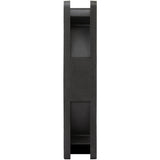 Silverstone luftpenetrator 120i fläkt (svart, 120 x 120 x 25 mm)