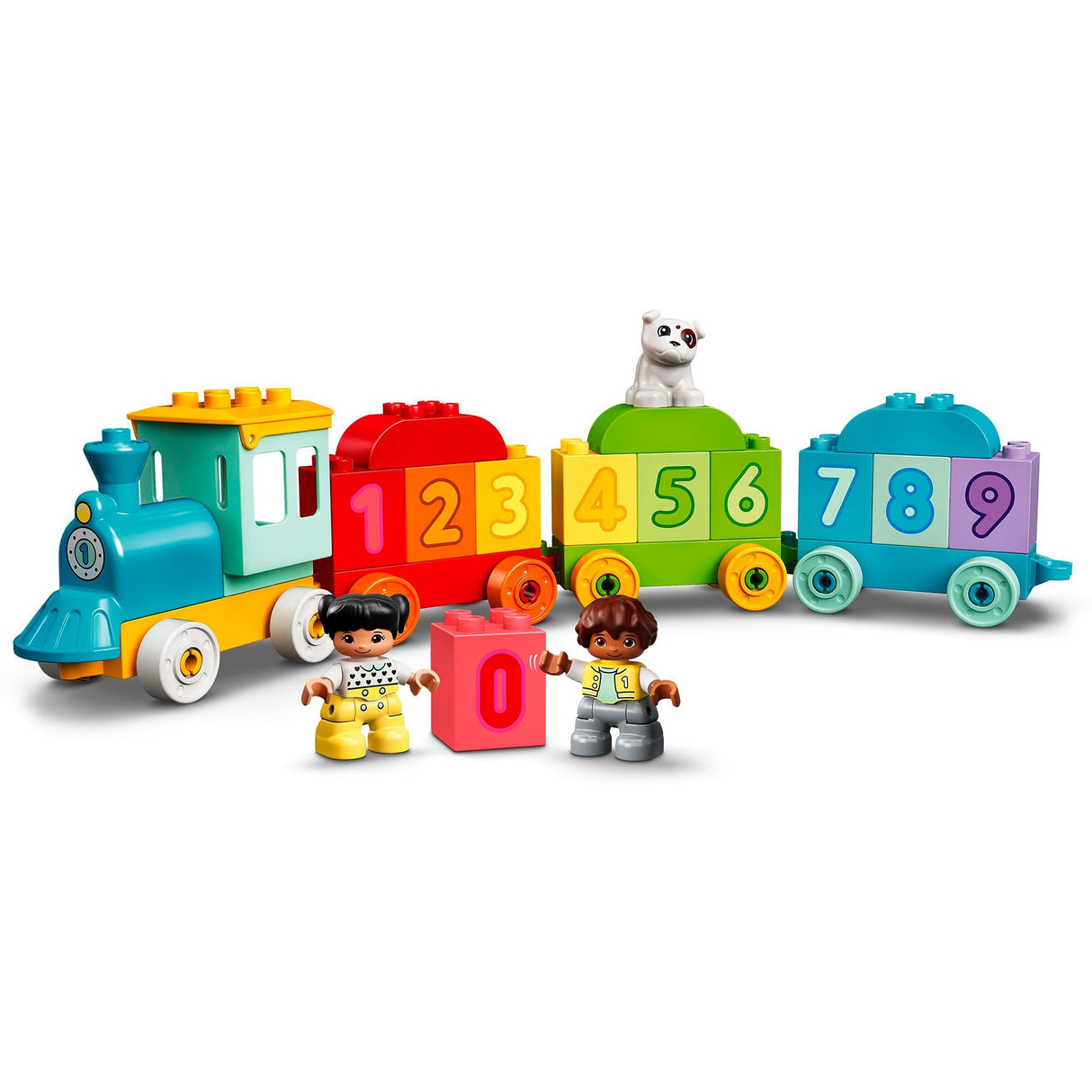 Lego duplo - number train - learning to count construction toy (10954)