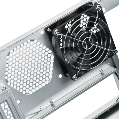 Silverstone RM400 Rackmount Enclosure (black | 2x USB-A 3.2 (5Gbps))