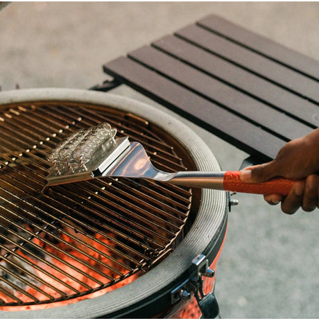 Kamado Joe Krafted Steel Grill Brush (Red)