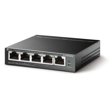 Tp-Link TL-SG105PE-Switch (grau, PoE)
