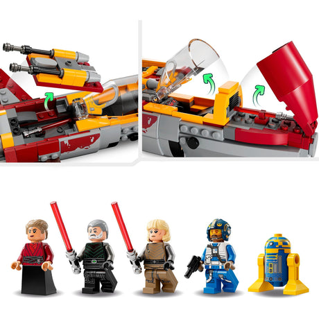 Lego star wars - nová republika e-krídlo vs. Shin Hati's Starfighter Construction Toy (75364)