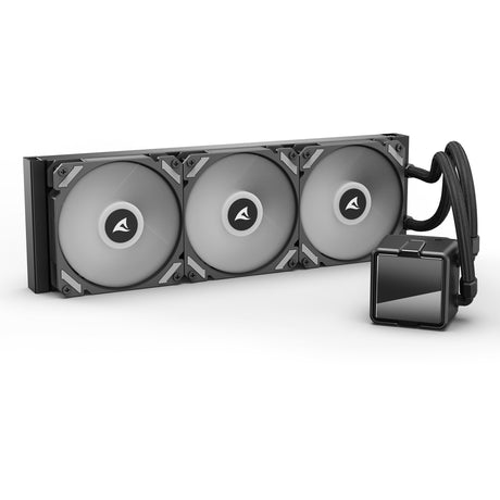 Sharkoon s60 argb water cooling (black, 4-pin pwm)
