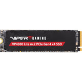 „Patriot VP4300 Lite“ 1 TB SSD (juodas, PCIe 4.0 x 4, NVME 2.0, M.2 2280)