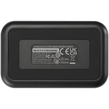 Kensington Universal 3-In-1 Audio Headset Wiessel