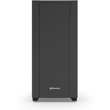 Sharkoon s25-w2 argb midi tower behuizing (zwart | 2x usb-a | 1x usb-c | rgb | tempered glass)
