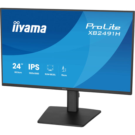 Iiyama Prolite XB2491H-B1 23.8 monitor (black, 120 Hz, HDMI, DisplayPort)
