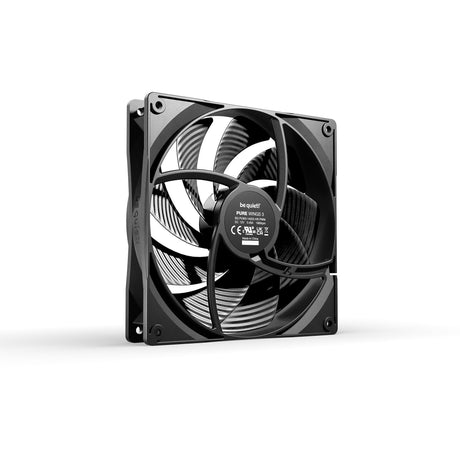 Roueg sinn! pure wings 3 High-Speed Case Fans (schwaarz, 3 Stéck, 140 x 140 x 25 mm, pwm)