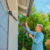 Gardena AquaBrush attachment with disc brush, for the AquaBrush battery multi-cleaner wash brush (grey turquoise, 14846-20)