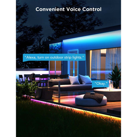Govee rgbicww outdoor led strip (10 meter, 2.4ghz wifi, bluetooth)