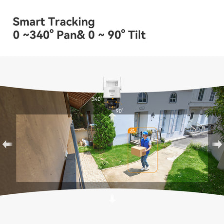 Imou Titan Pro 6MP Security Camera (white, 6 MP (3200x1800), PoE, Wi-Fi 6)