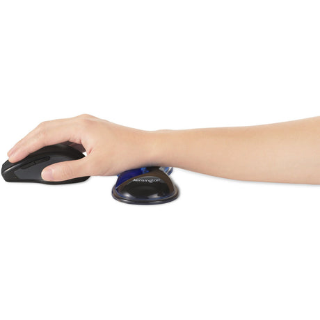 Apoio de pulso Kensington slim duo gel mouse trackball apoio de pulso (azul preto)