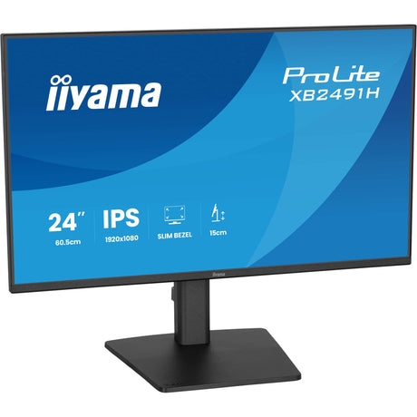 Iiyama Prolite XB2491H-B1 23.8 monitor (black, 120 Hz, HDMI, DisplayPort)