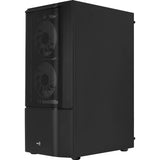 Aerocool Quantum Mesh V3 Midi Tower Case (Black Grey | 3x USB-A | RGB | Window)