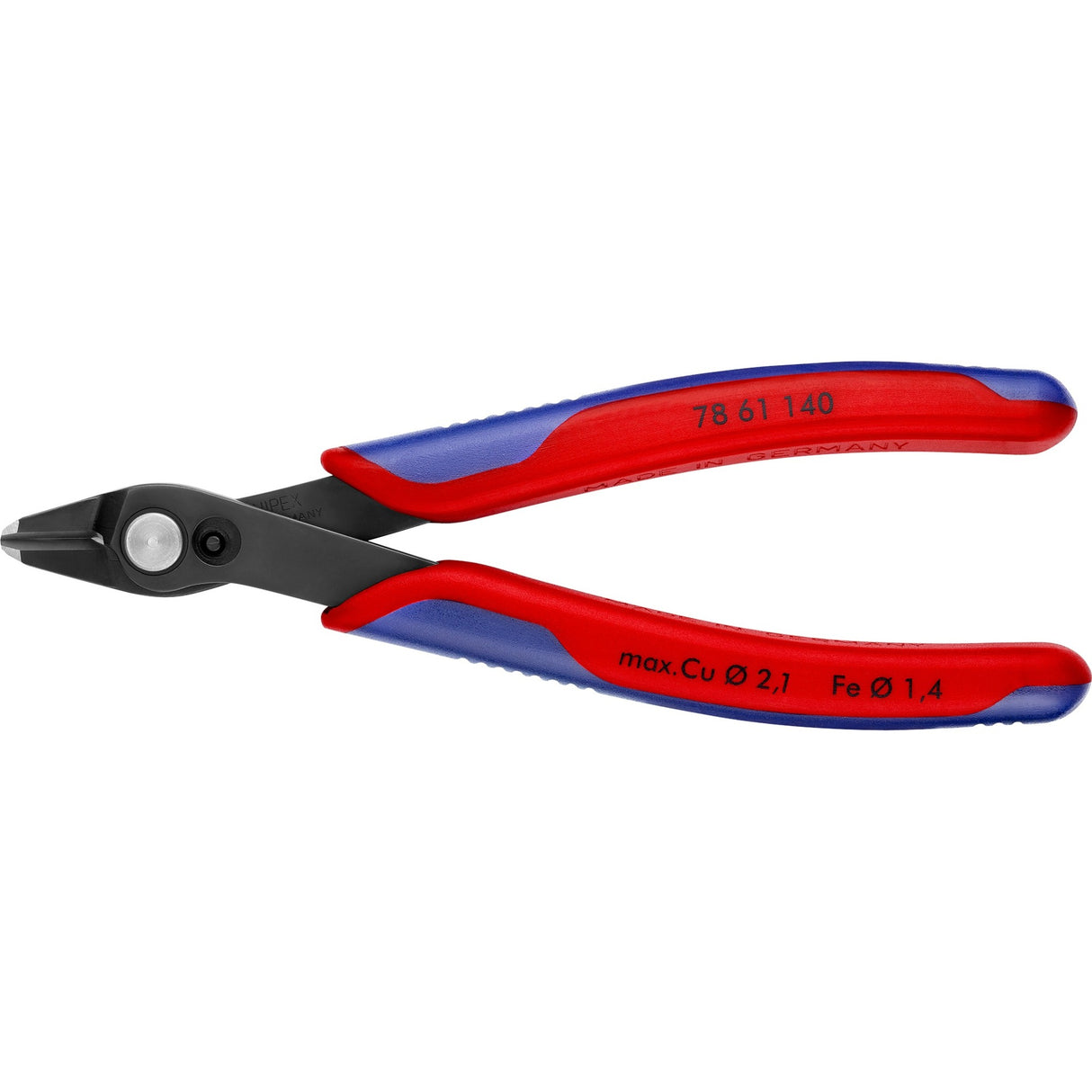 Szczypce boczne Knipex dla elektroników | długość 140 mm | aspekt nr | narzędzia specjalne rumiane | 1 sztuka - 78 61 140 - 78 61 140