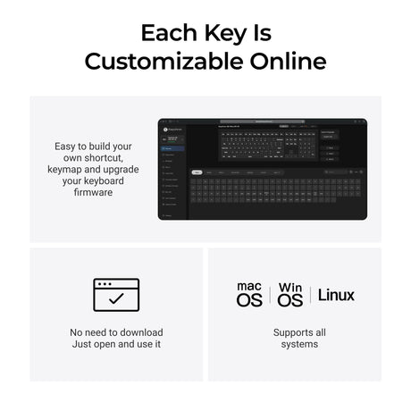 Keychron Q6 Ultra-M3 8K Wireless Custom Mechanical Keyboard (Black, US Layout (QWERTY), Silk POM Brown, 100%, RGB, Hot Swap, 8K, 2.4 GHz Bluetooth 5.2 USB-C)