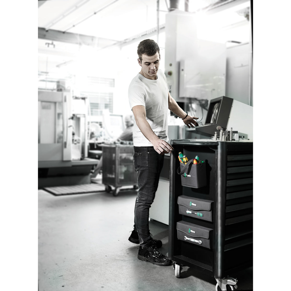 Wera 2go 4 Tool Carrier (Black)