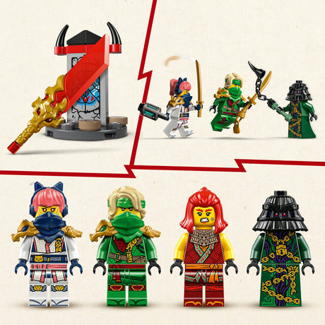 Conjunto de brinquedos Lego ® ninjago® rontu, o mestre dragão - 71842