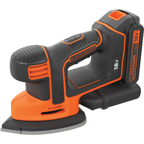 Black+decker bdcds18 18v 1x 1,5ah pelės detalių šlifuoklis - bdcds18-qw