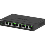 Netgear 8-porters 2.5G multi-gigabit Ethernet uadministrert svitsj (svart, uadministrert)