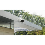 Foscam v8p, 4K 8MP Dual-Band WiFi Security Camera (White, with Sound and Light Alarm)