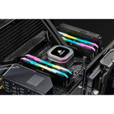 Corsair Vengeance RGB Pro SL 16 GB DDR4-3200 (2x 8 GB) RAM (black, cmh16gx4m2e3200c16, xmp 2.0)