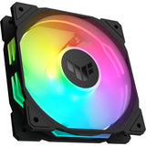 Asus tuf gaming tr120 argb Reverse Case Fans (schwaarz, 3 Stéck, 120 x 120 x 28 mm)