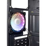 Inter-tech b-02 rgb midi tower case (black | 3x usb-a | rgb | window)