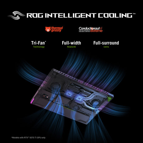 Asus rog strix g16 g614pm-s5017w 16 gaming laptop (donkergrijs | ryzen 9 8940hx | rtx 5060 | 32 gb | 1 tb ssd)