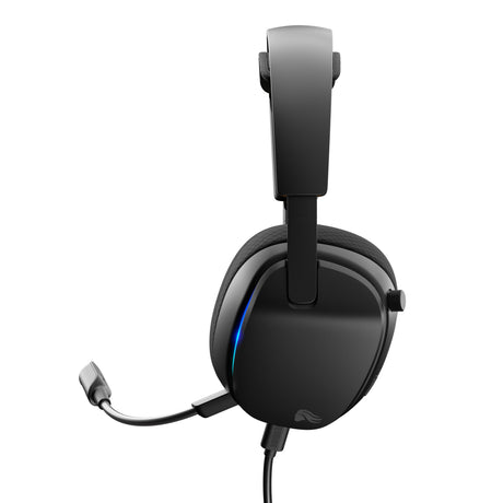 Glorious GHS Eternal RGB - Stereo RGB Gaming Headset Over-Ear Gaming Headset (Black, PC, PS5, PS4, Switch, USB-C)