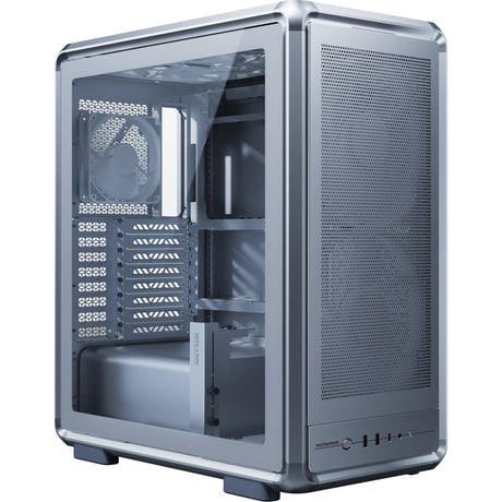 Cooler Master MasterFrame 500 Mesh ARGB Midi Tower Case (Silver | 2x USB-A | 1x USB-C | RGB | Tempered Glass)