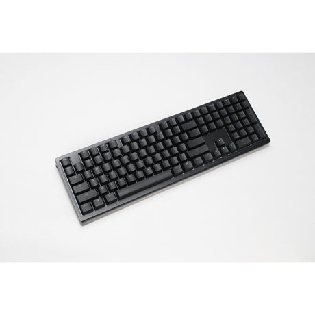Ducky zero 6108 klasická černá rgb mechanická herní klávesnice (černá, us rozložení (qwerty), cherry mx2a hnědá, 100%, rgb led, double-shot pbt, hot swap, 2.4ghz | bluetooth | usb-c)