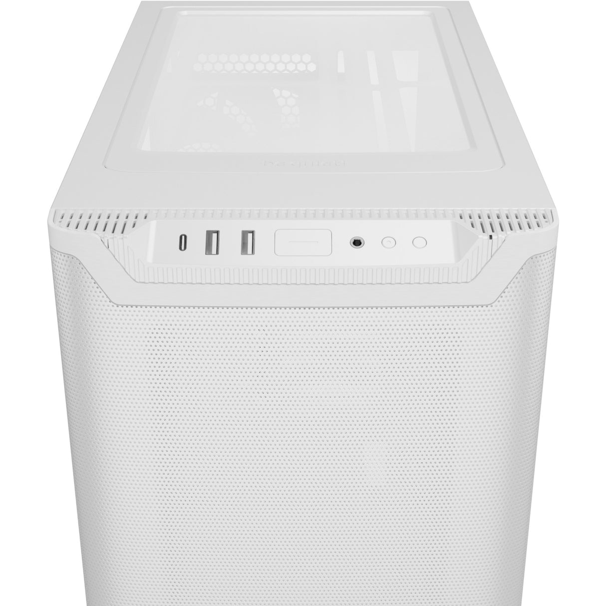 Be quiet! pure base 501 airflow midi tower housing (white | 2x USB-A | 1x USB-C)